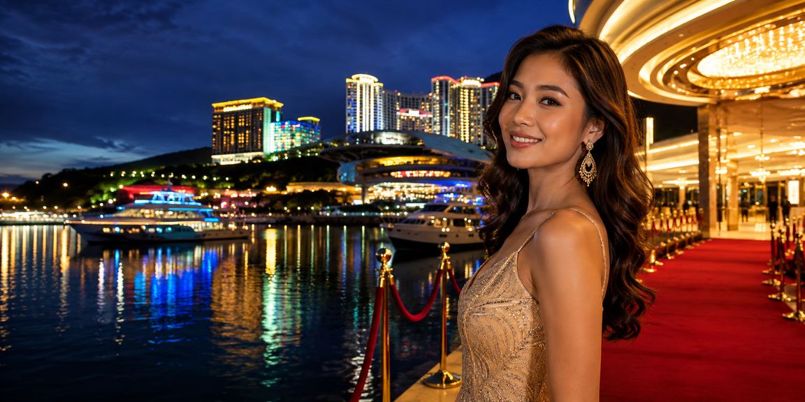 Pengguna mengakses platform 100k melalui aplikasi kasino mudah alih di Genting Highlands Malaysia