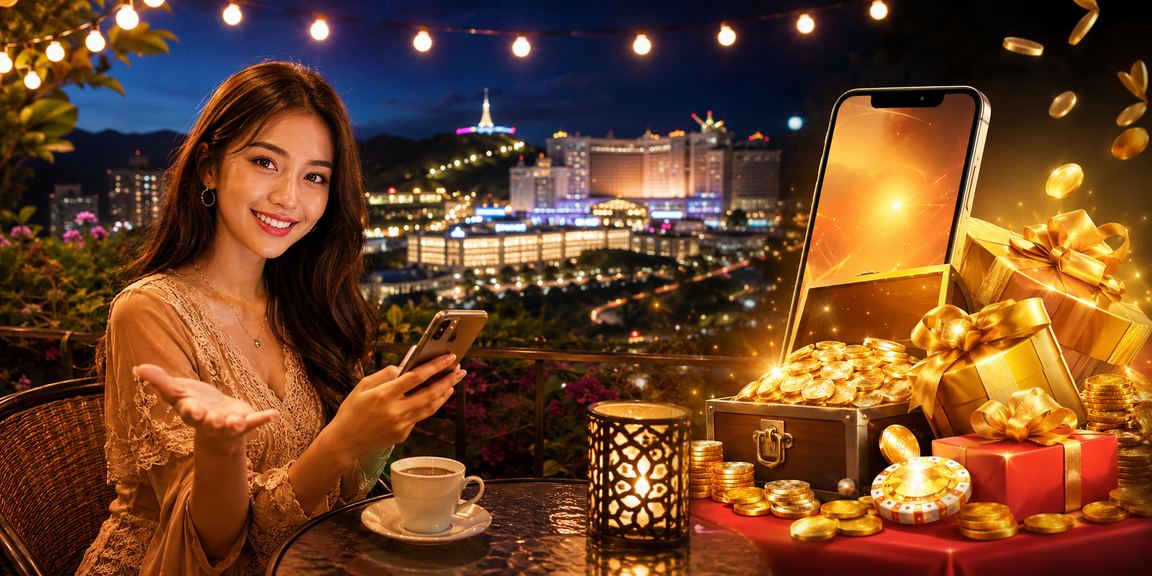 Pengguna Malaysia bermain kasino langsung 100k dari telefon di Genting Highlands dengan strim peniaga sebenar