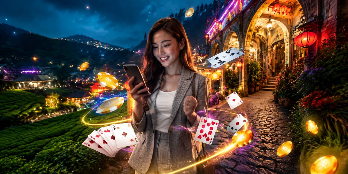 Permainan Rummy Malaysia dalam suasana kasino dalam talian gaya tradisional Melayu